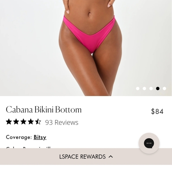 L*space Cabana Bottom Bitsy Cut - Picture 1 of 8